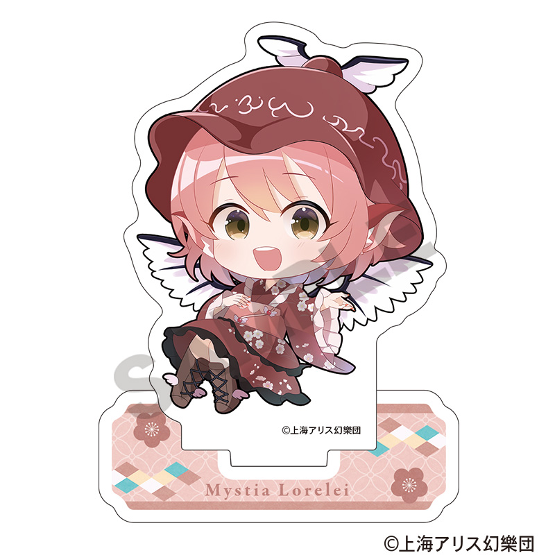 【クラックス】東方Project ミニアクリルスタンド ミスティア・ローレライ ミニキャラ 2025春
