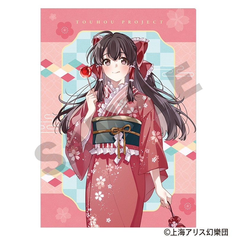 【クラックス】東方Project シングルクリアファイル 博麗霊夢 2025春