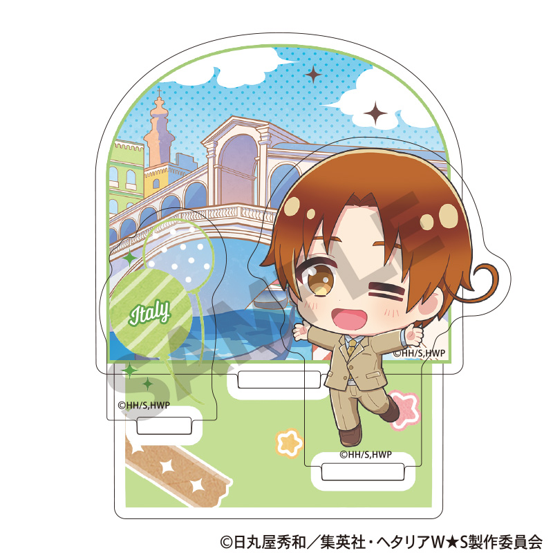 【クラックス】ヘタリア World★Stars ジオラマアクリルスタンド イタリア ちまにわ