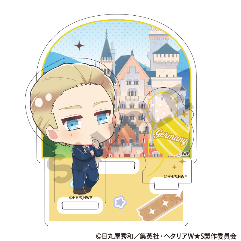 【クラックス】ヘタリア World★Stars ジオラマアクリルスタンド ドイツ ちまにわ