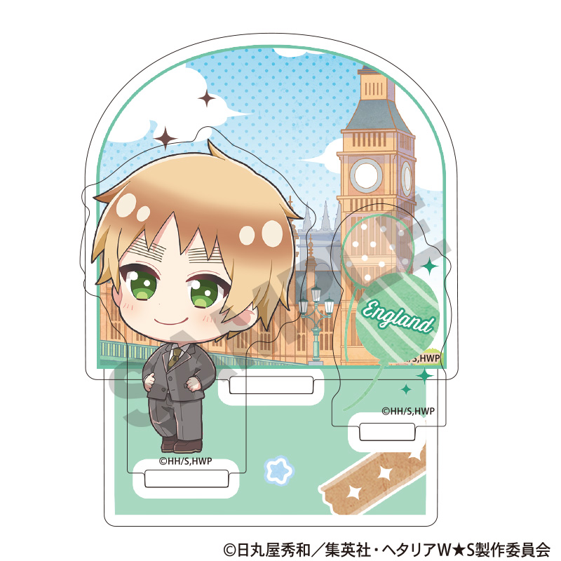 【クラックス】ヘタリア World★Stars ジオラマアクリルスタンド イギリス ちまにわ