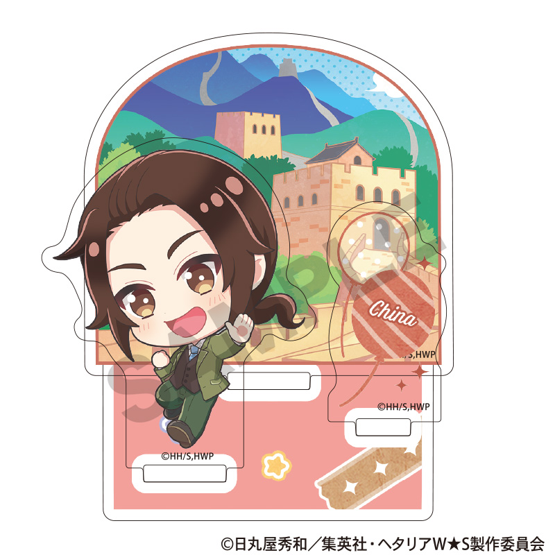 【クラックス】ヘタリア World★Stars ジオラマアクリルスタンド 中国 ちまにわ