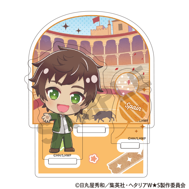 【クラックス】ヘタリア World★Stars ジオラマアクリルスタンド スペイン ちまにわ