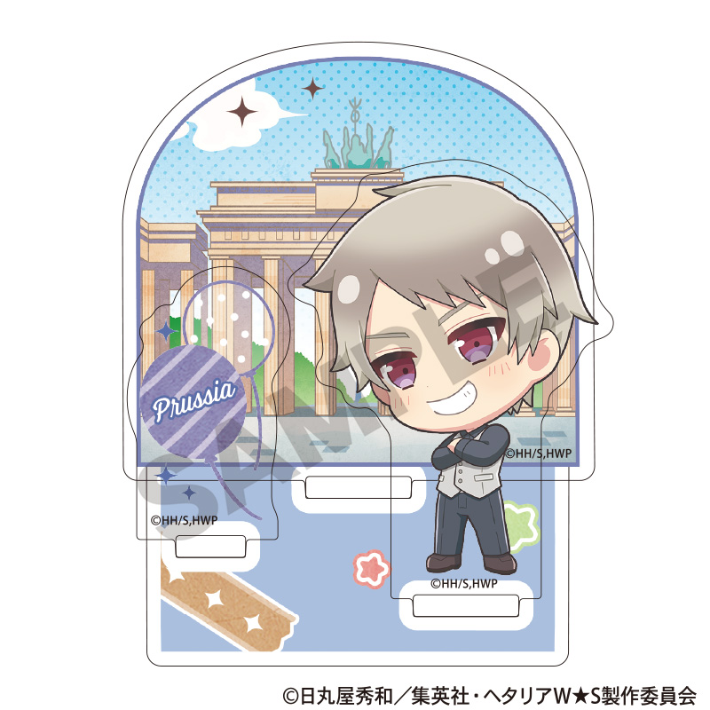 【クラックス】ヘタリア World★Stars ジオラマアクリルスタンド プロイセン ちまにわ