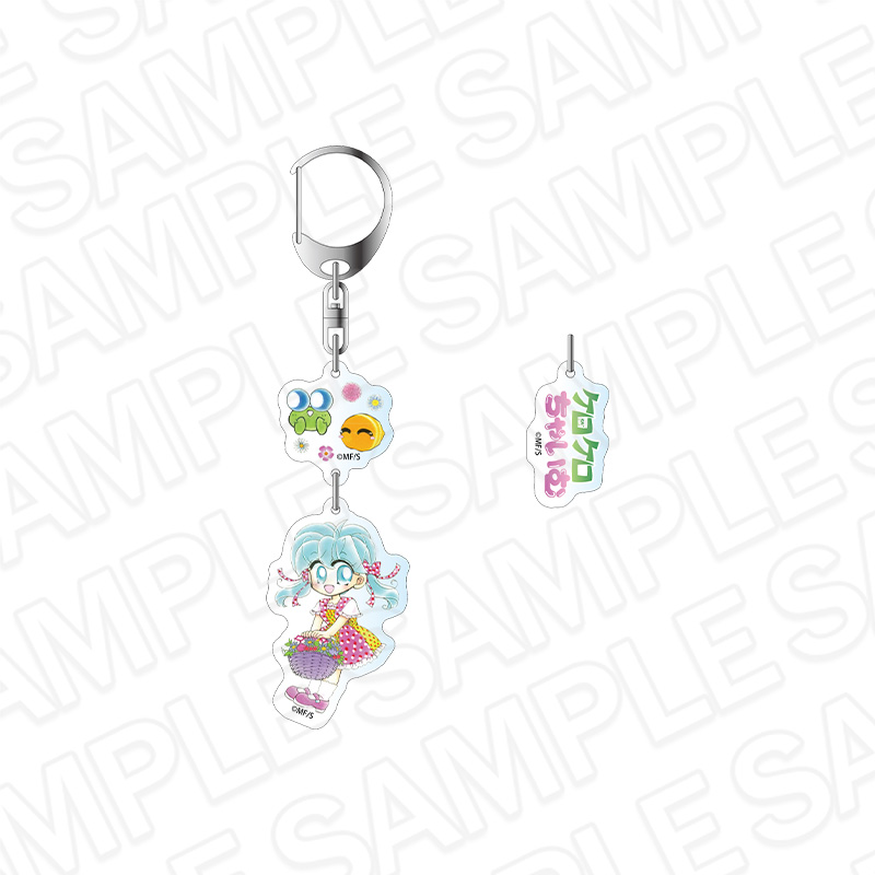 【コンテンツシード】りぼん70周年記念POP UP SHOP ゆらゆらアクリルキーホルダー ミモリ&しっぽ