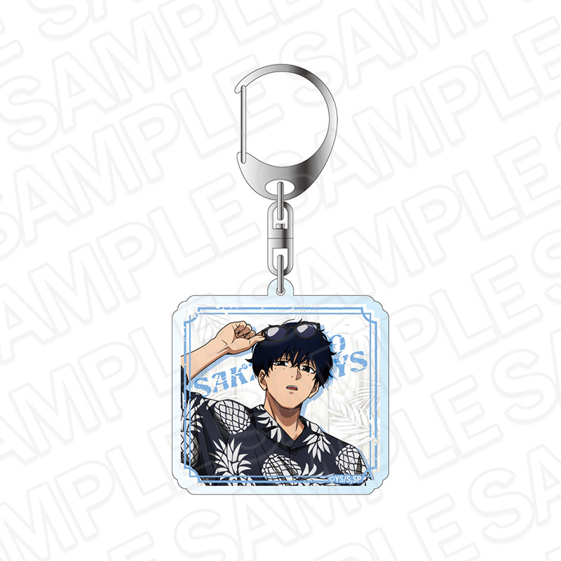 【コンテンツシード】SAKAMOTO DAYS アクリルキーホルダー 勢羽夏生 Summer Cafe ver.