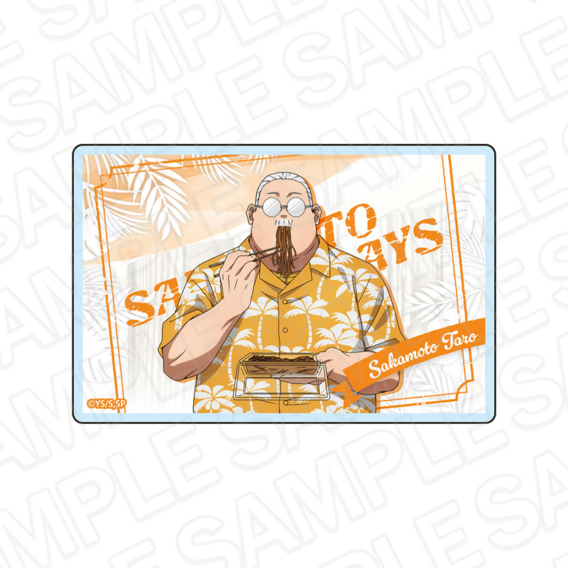 【コンテンツシード】SAKAMOTO DAYS アクリルブロック 坂本太郎 Summer Cafe ver.