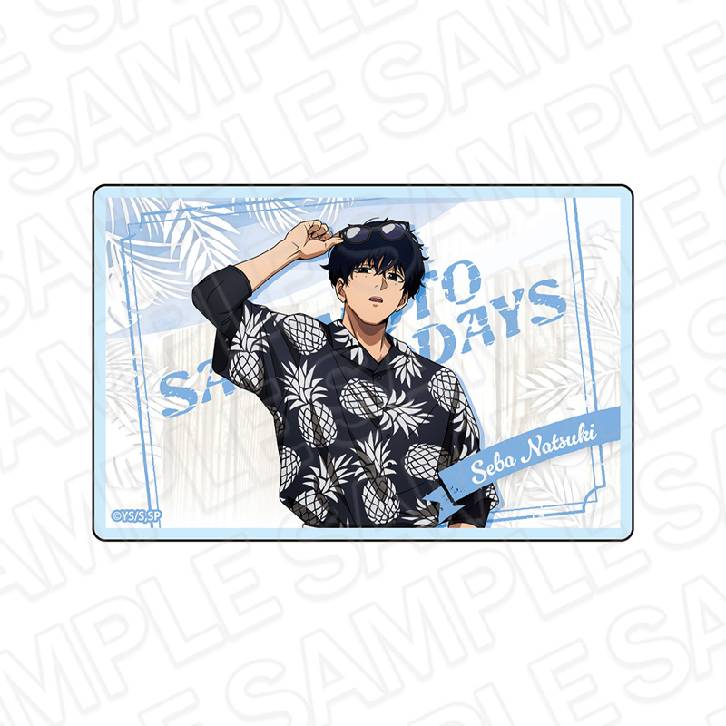 【コンテンツシード】SAKAMOTO DAYS アクリルブロック 勢羽夏生 Summer Cafe ver.