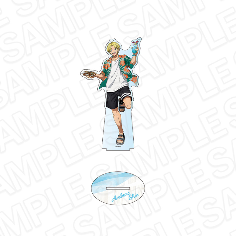 【コンテンツシード】SAKAMOTO DAYS デカアクリルスタンド 朝倉シン Summer Cafe ver.