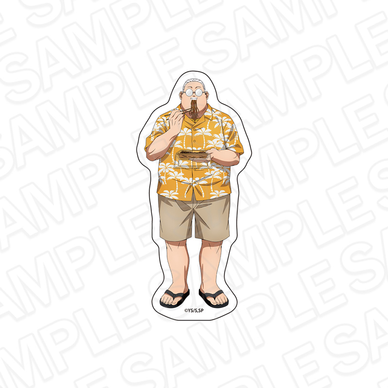 【コンテンツシード】SAKAMOTO DAYS ダイカットステッカー 坂本太郎 Summer Cafe ver.