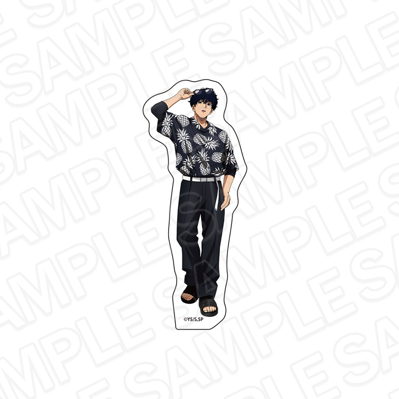 【コンテンツシード】SAKAMOTO DAYS ダイカットステッカー 勢羽夏生 Summer Cafe ver.