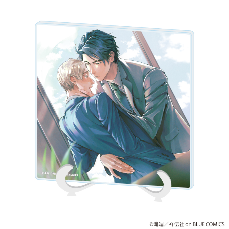 【A3】アクリルアートボード「滝端先生」01/「社会人カップルのSummer Vacation」BLフェア（公式イラスト）
