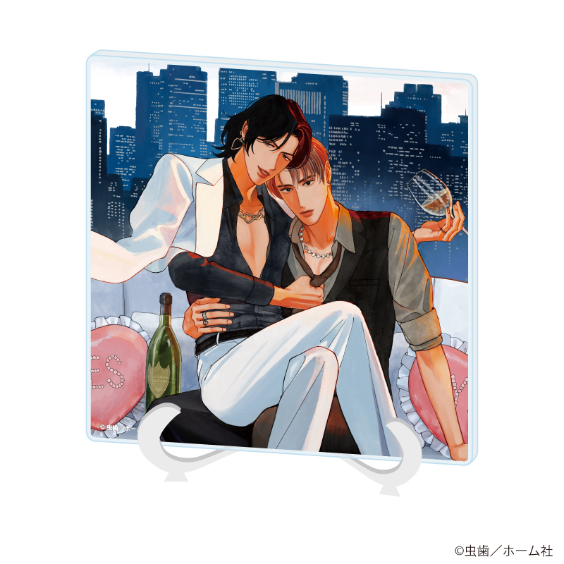 【A3】アクリルアートボード「虫歯先生」01/「社会人カップルのSummer Vacation」BLフェア（公式イラスト）