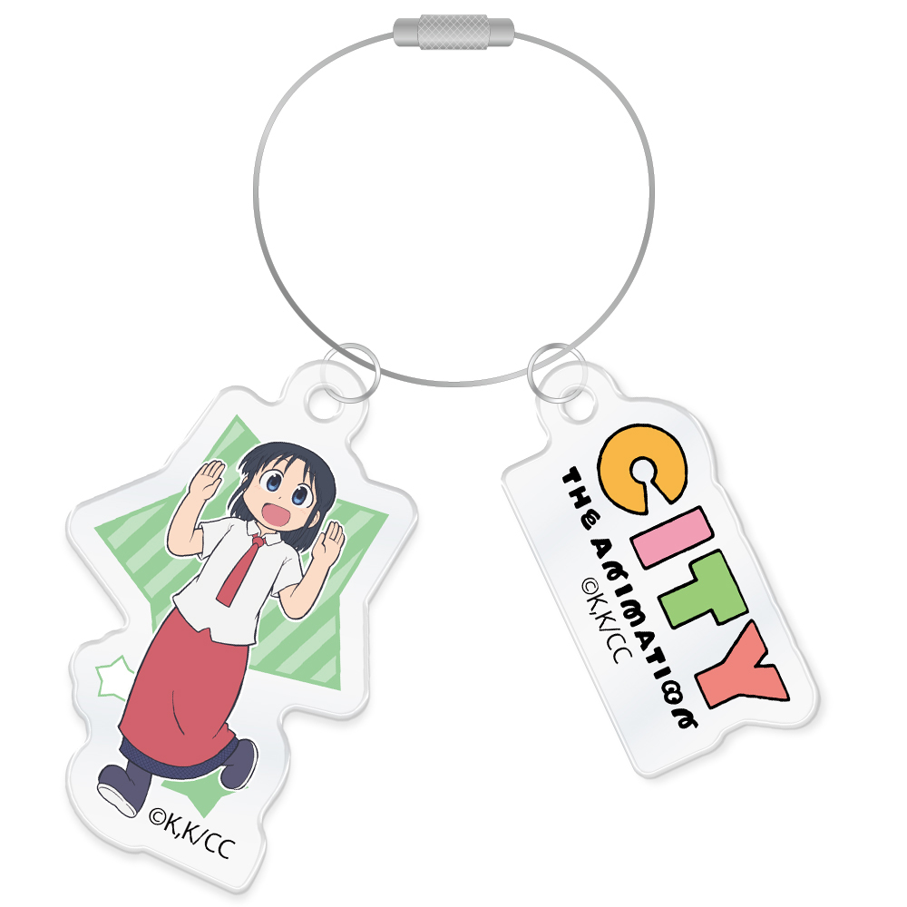 【クリーク・アンド・リバー】『CITY THE ANIMATION』ワイヤーアクリルキーホルダー 泉わこ