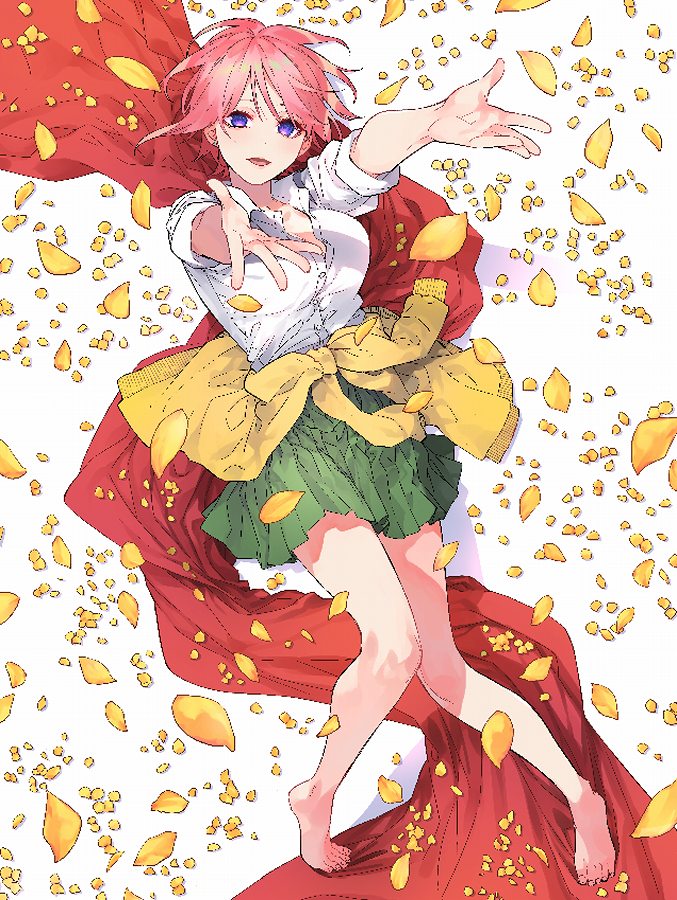 【ブシロード】五等分の花嫁 カードゲーム スリーブ&カードセット 中野 一花