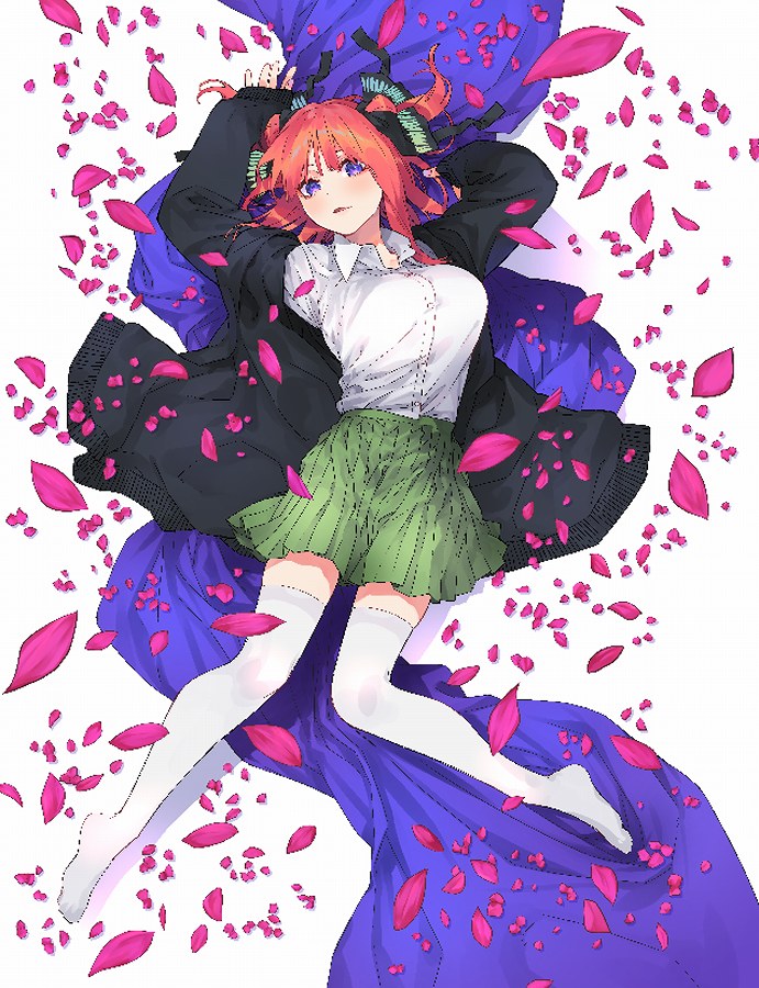 【ブシロード】五等分の花嫁 カードゲーム スリーブ&カードセット 中野 二乃
