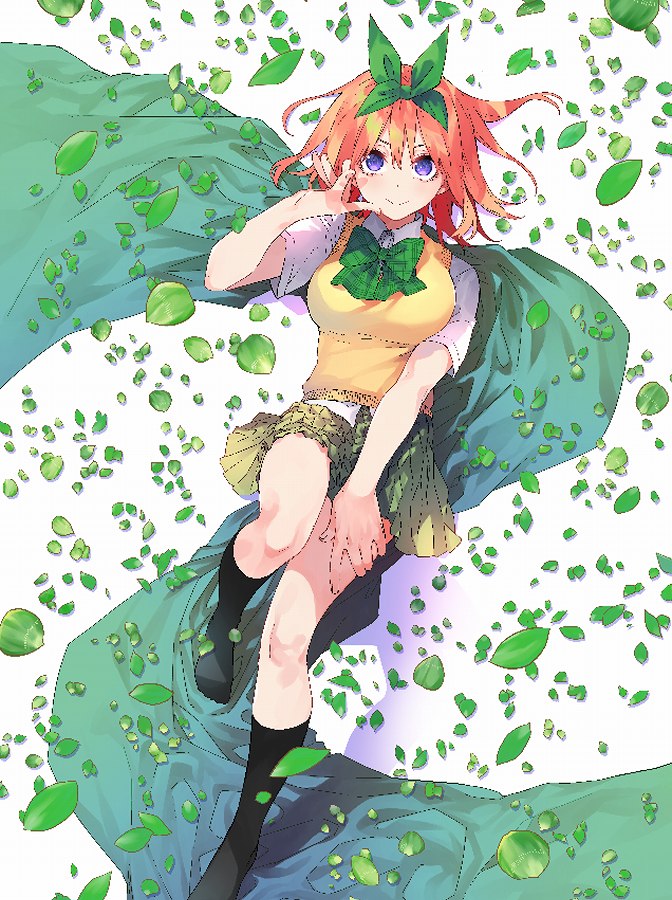 【ブシロード】五等分の花嫁 カードゲーム スリーブ&カードセット 中野 四葉