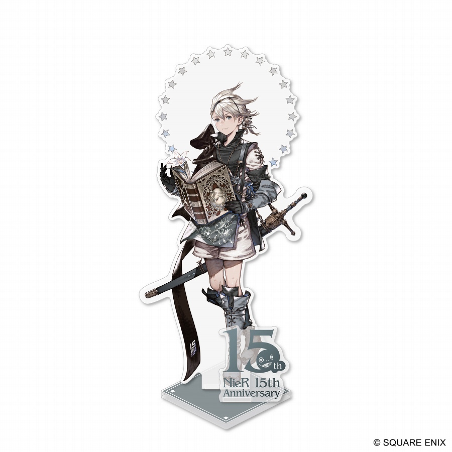 【スクウェア・エニックス】NieR Series 15th Anniversary アクリルスタンド 少年ニーア&白の書