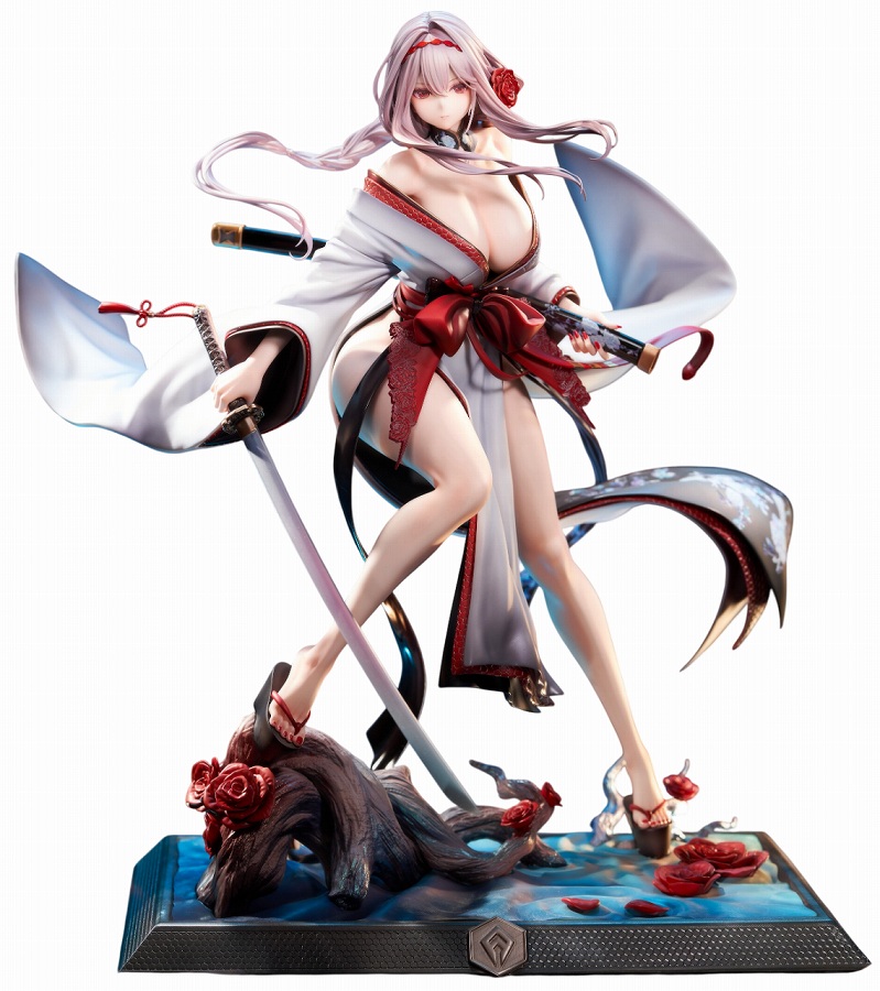 【Hobby sakura】勝利の女神：NIKKE 紅蓮：ブラックシャドウ ロンギングフラワー 1/4 完成品フィギュア