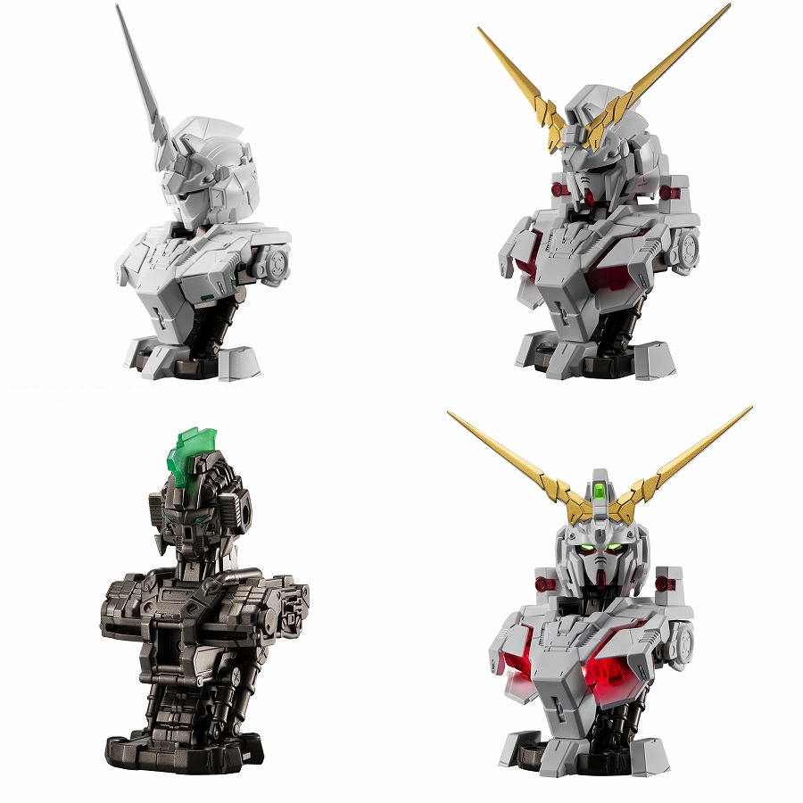 【バンダイ】機動戦士ガンダム MSメカニカルバストDX ユニコーンガンダム 1BOX入数：6