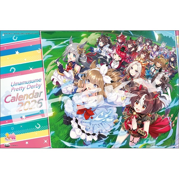 【エンスカイ】ウマ娘 プリティーダービー CL-041 2026年 壁掛けカレンダー
