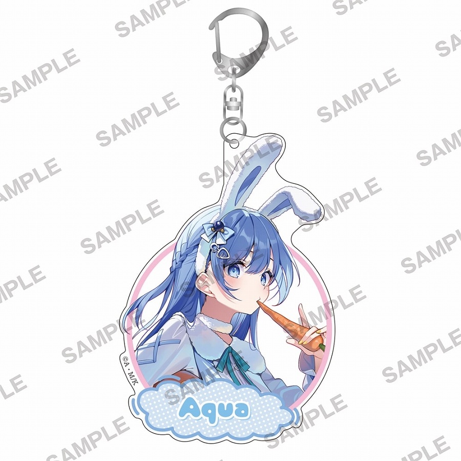 【KADOKAWA】『この素晴らしい世界に祝福を！』誕生祭2025 描き下ろしアクリルキーホルダー アクア