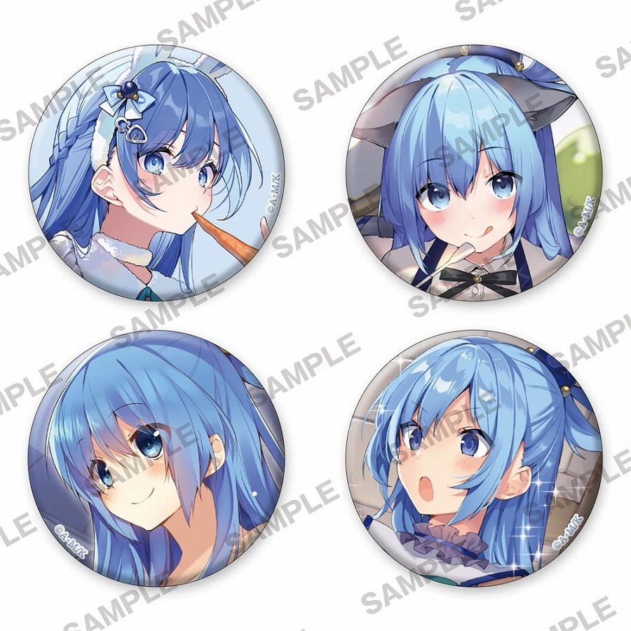 【KADOKAWA】『この素晴らしい世界に祝福を！』誕生祭2025 缶バッジ4個セット アクア