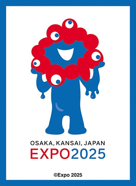 【エンスカイ】大阪・関西万博公式キャラクター ミャクミャク EN-1526 2025 大阪・関西万博ロゴ