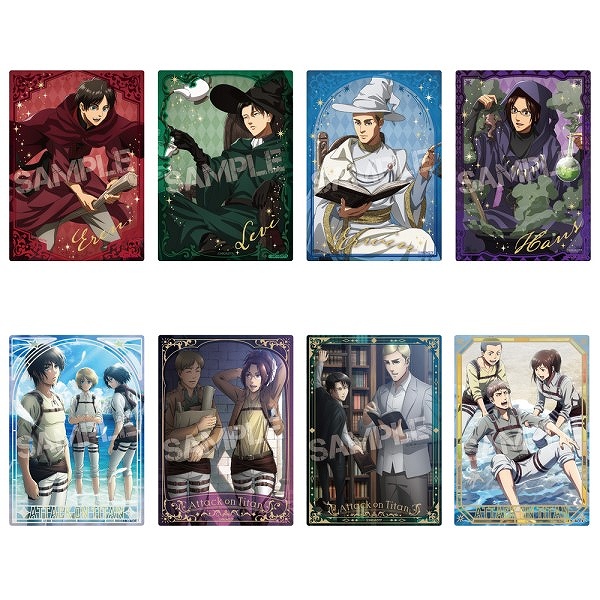 【エンスカイ】TVアニメ｢進撃の巨人｣ ケース付きブロマイドコレクション 1BOX入数：8