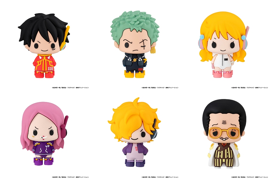 【メガハウス】ちょこりんコレクション ONE PIECE エッグヘッド編 1BOX入数：6