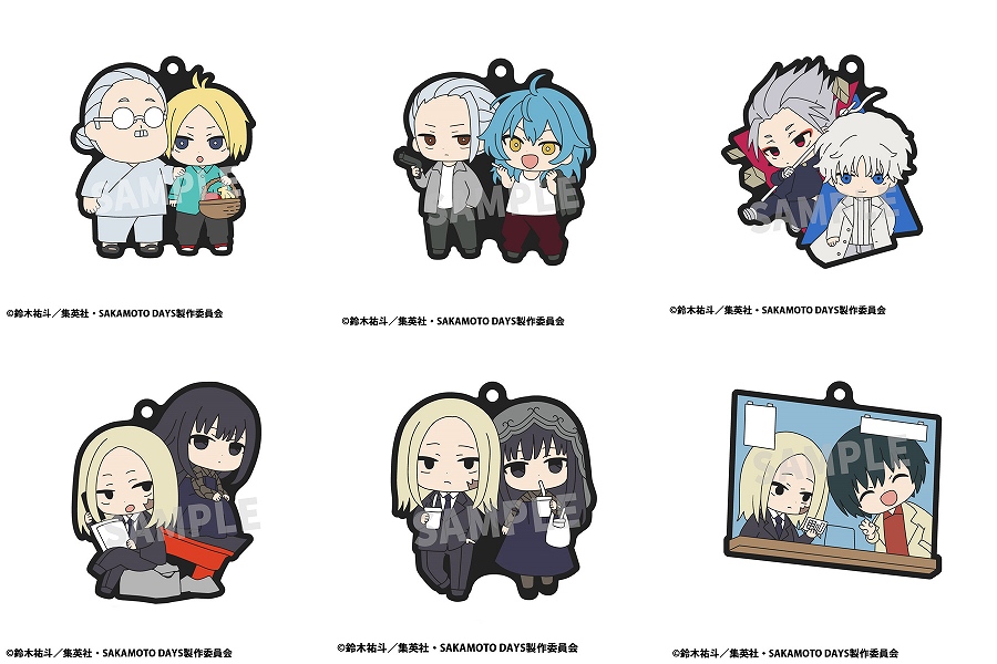 【メガハウス】ラバーマスコット バディコレ SAKAMOTO DAYS Vol.2 1BOX入数：6