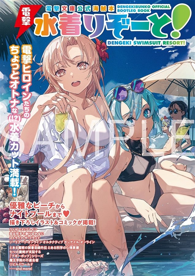 【KADOKAWA】電撃文庫公式海賊本 電撃水着りぞーと！