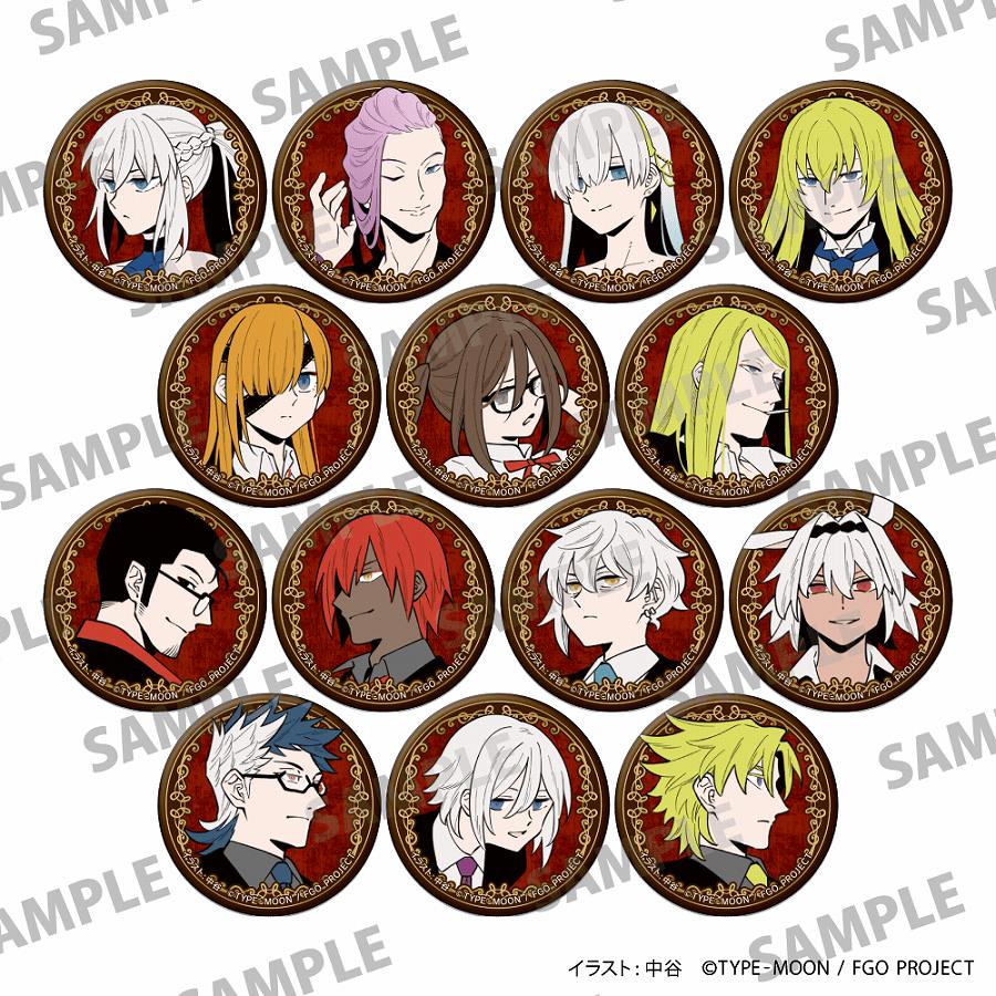 【KADOKAWA】Fate/Grand Order フロム ロストベルトトレーディング缶バッジ 1BOX入数：14