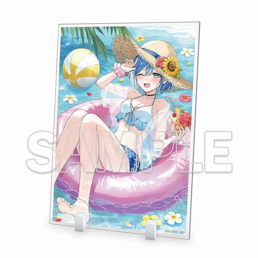 【KADOKAWA】電撃文庫『男女の友情は成立する？（いや、しないっ！！）』 アクリルプレート Ver.Summer2