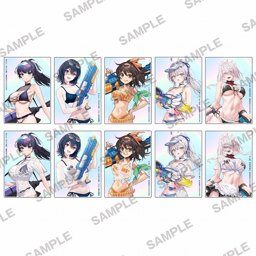 【KADOKAWA】スニーカー文庫きらめきときめきスプラッシュパレード トレーディングオーロラアクリルカード（ランダム）