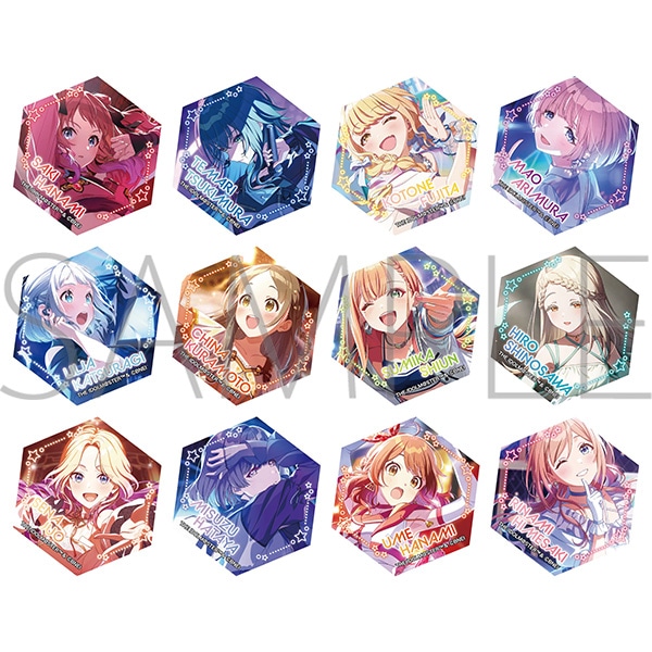 【ムービック】学園アイドルマスター アクリルマグネットコレクション 1BOX入数：12