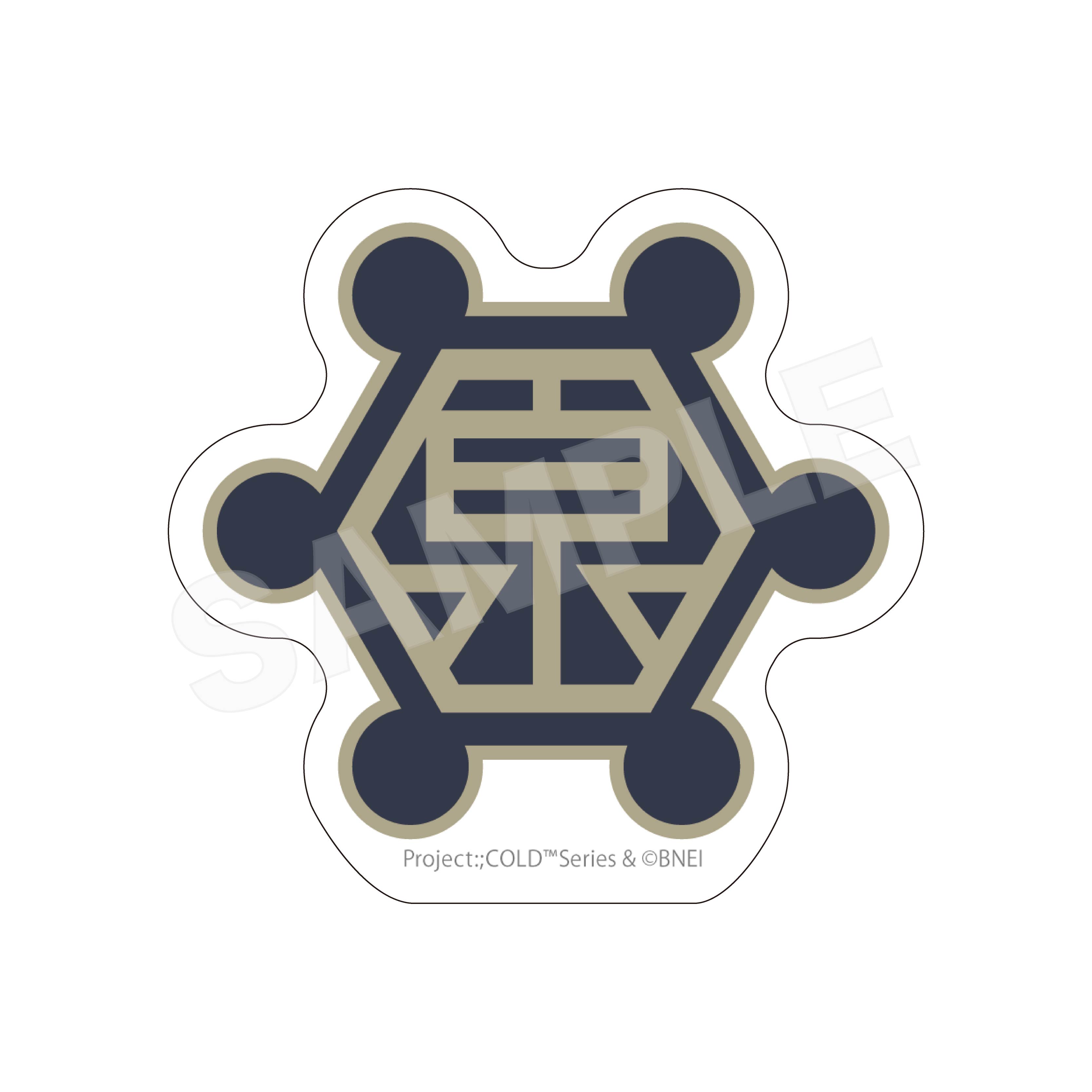 【CS.FRONT】Project：;COLD case.mirage ステッカー /07 校章