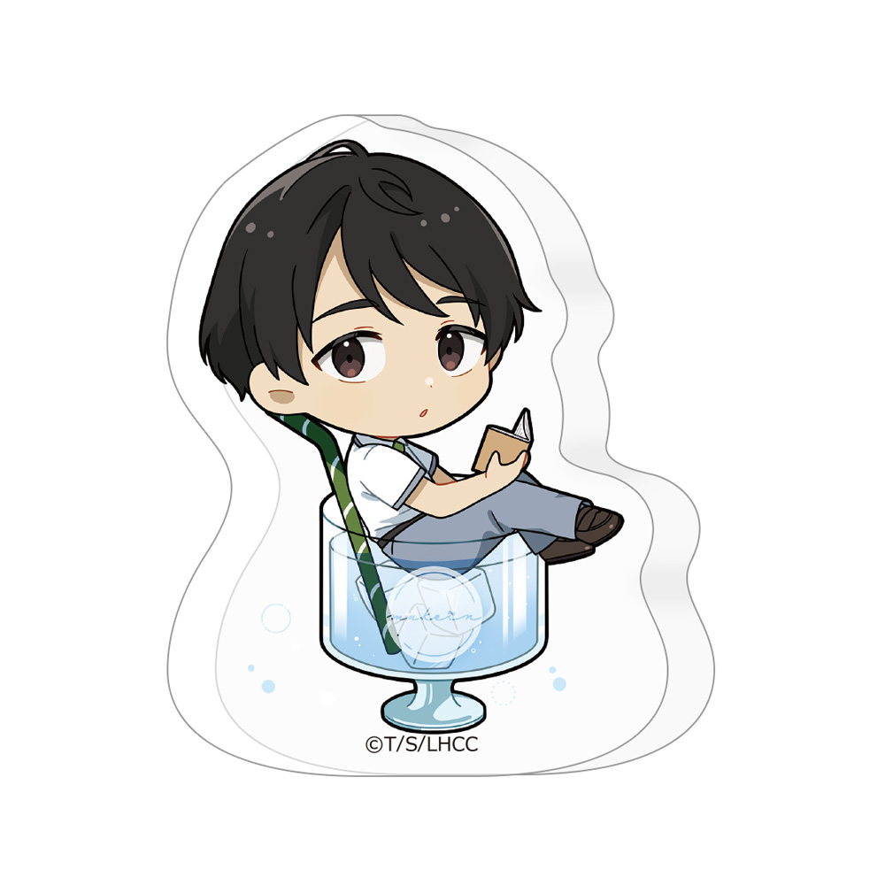 【カーテン魂】負けヒロインが多すぎる！ アクリルブロック（温水和彦/サイダー）