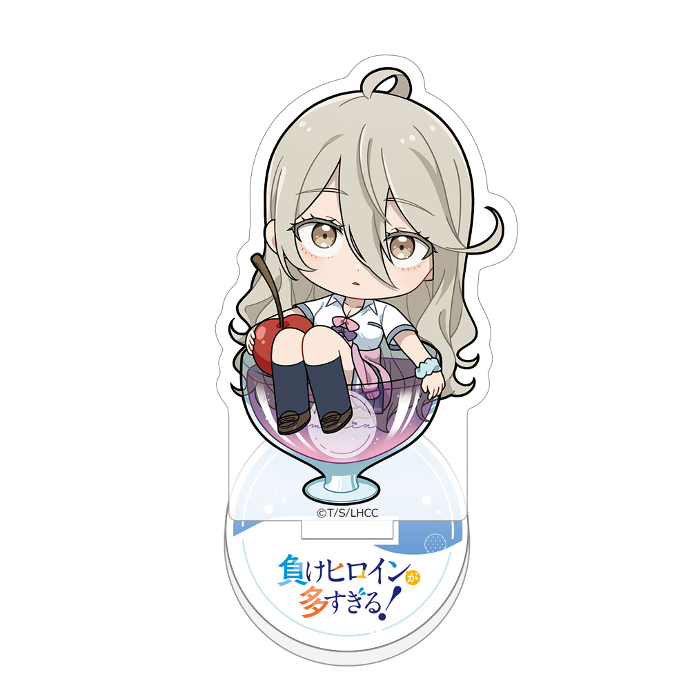 【カーテン魂】負けヒロインが多すぎる！ ミニアクリルスタンド（志喜屋夢子/サイダー）