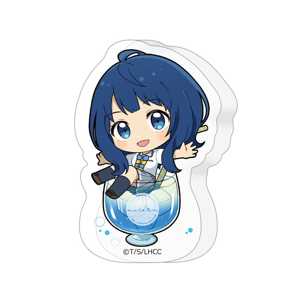 【カーテン魂】負けヒロインが多すぎる！ アクリルブロック（八奈見杏菜/サイダー）