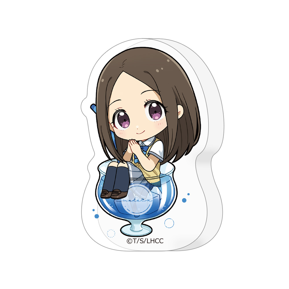 【カーテン魂】負けヒロインが多すぎる！ アクリルブロック（朝雲千早/サイダー）