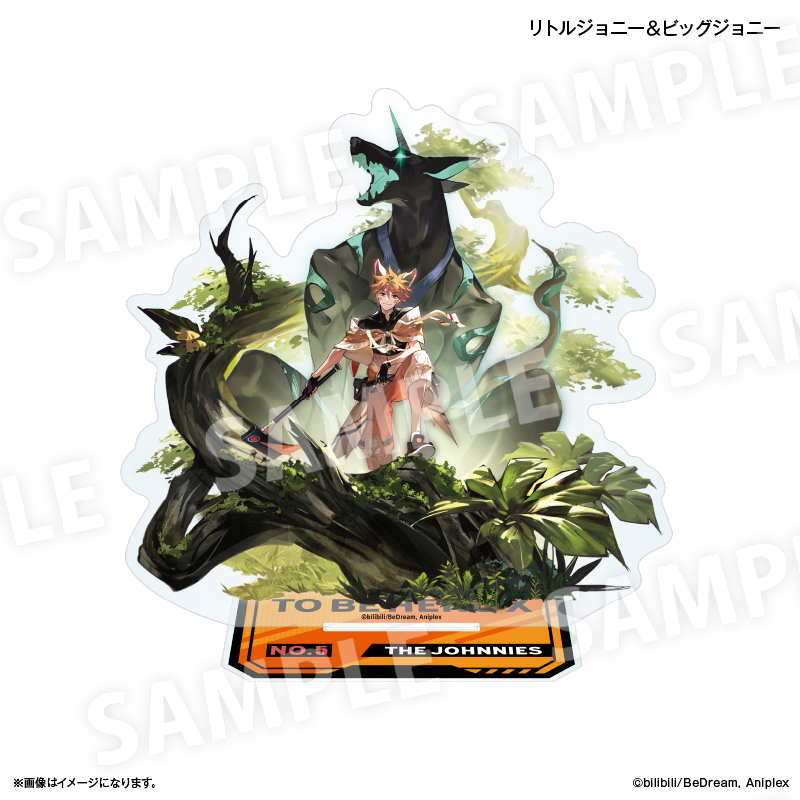 【カルチュア・エンタテインメント】アニメ「TO BE HERO X」 アクリルスタンド リトルジョニー&ビッグジョニー
