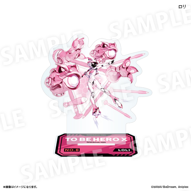 【カルチュア・エンタテインメント】アニメ「TO BE HERO X」 アクリルスタンド ロリ