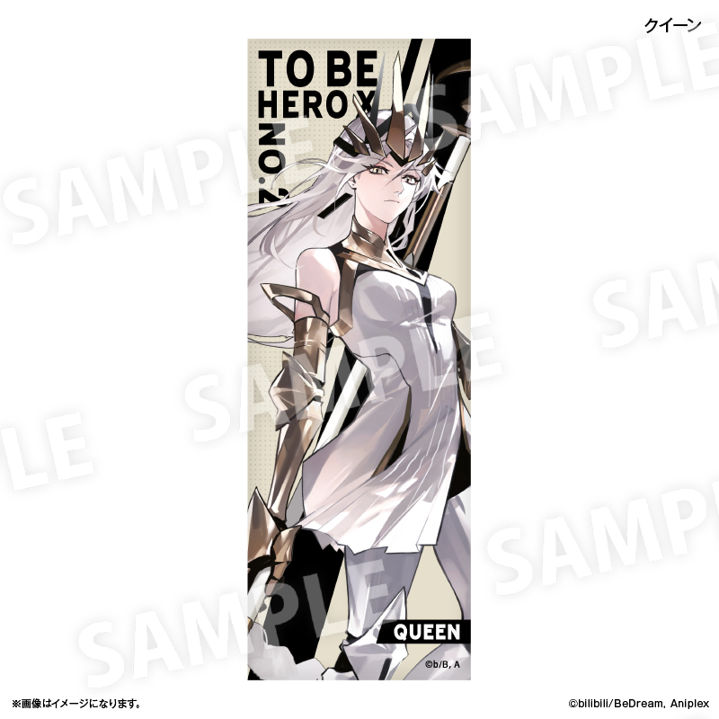 【カルチュア・エンタテインメント】アニメ「TO BE HERO X」 ロング缶バッジ クイーン