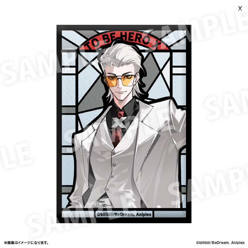 【カルチュア・エンタテインメント】アニメ「TO BE HERO X」 ステンドグラス風ミニアートスタンド X