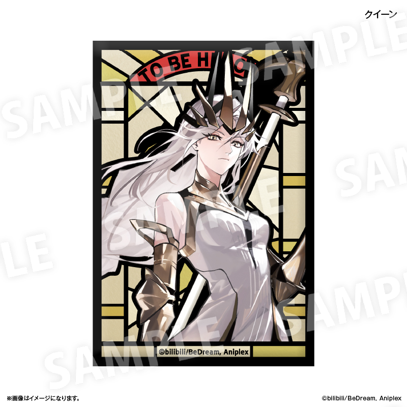 【カルチュア・エンタテインメント】アニメ「TO BE HERO X」 ステンドグラス風ミニアートスタンド クイーン