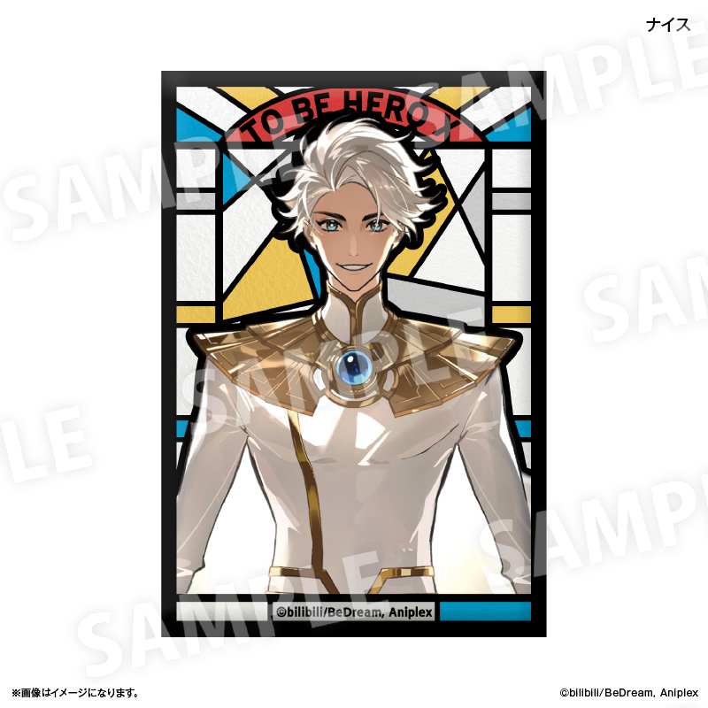 【カルチュア・エンタテインメント】アニメ「TO BE HERO X」 ステンドグラス風ミニアートスタンド ナイス
