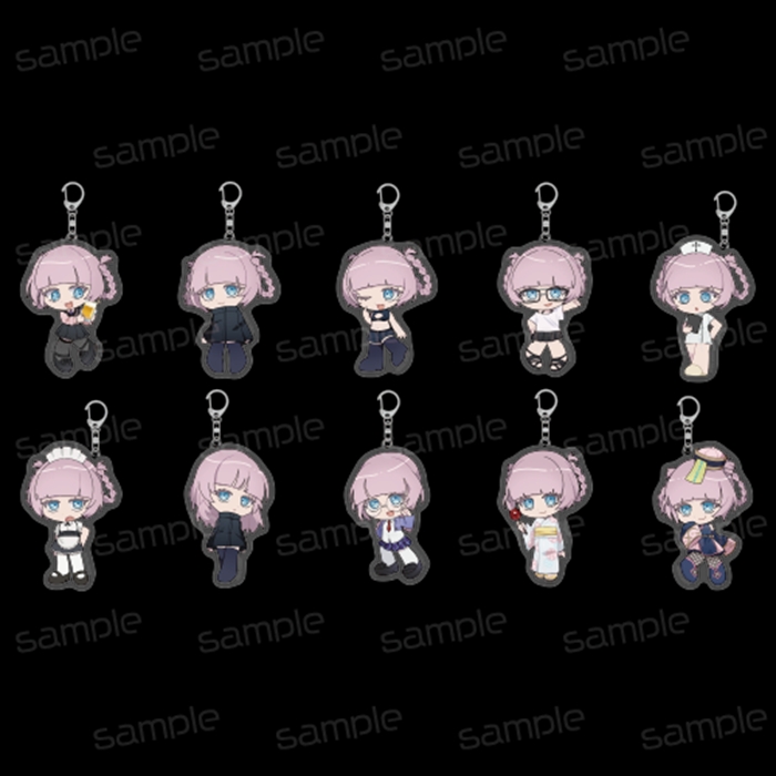 【GRANTdesign】よふかしのうた Season2 ナズナちゃんがいっぱい トレーディングアクリルキーホルダー 1BOX入数：10