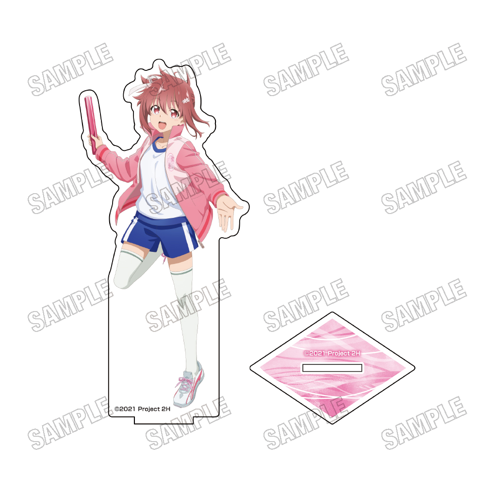 【メディコス・エンタテインメント】「結城友奈は勇者である」描き下ろしBIGアクリルスタンド【勇気のバトン展ver.】（9）高嶋友奈