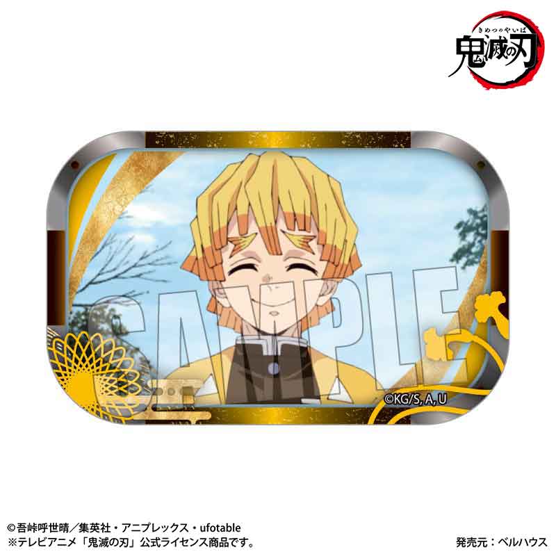 【ベルハウス】メモリーズスクエア缶バッジ 『テレビアニメ「鬼滅の刃」柱稽古編』我妻 善逸